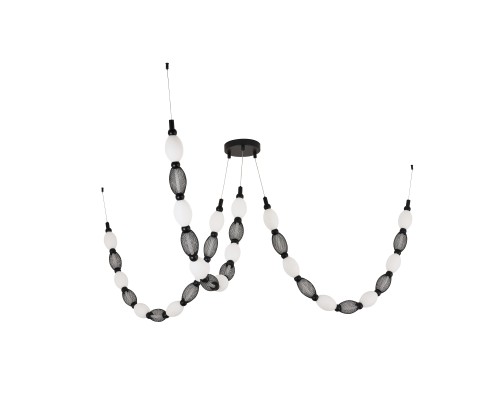 Потолочная люстра Favourite 4560-3PC Perler 3*LED*18W, 2230LM, 4000K D200*H1780/2780 + D650*H890/1775 + D1980*H820/1725мм