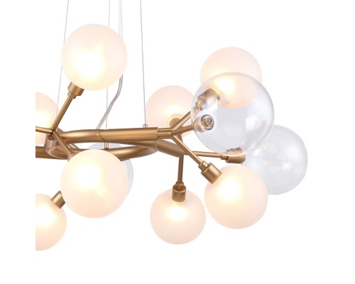 Подвесная люстра Favourite 2515-10P Babylon 10*G9*40W D680*H380/1100мм