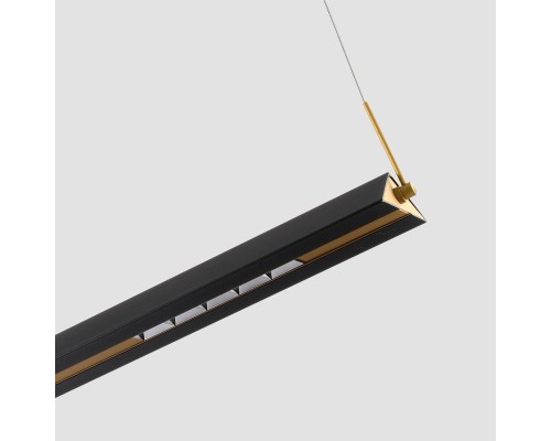 Подвесная люстра Favourite 4398-18P Norman LED*40W, 3500LM, 3000K/4700K/6500K, IP20 L1795*W160*H200/1600мм