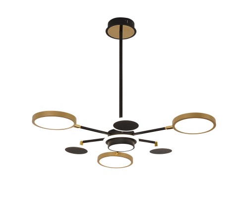 4687-7P, подвесная люстра, D840xH610, LEDx90W/45W/45W, 5980/3060/2940LM, 4000/6500/3500K, included, remote control