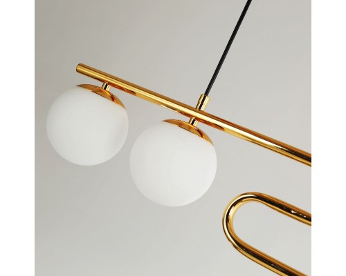 4037-4P, подвесная люстра, L800xW120xH280/1280, 4xE14LEDx5W