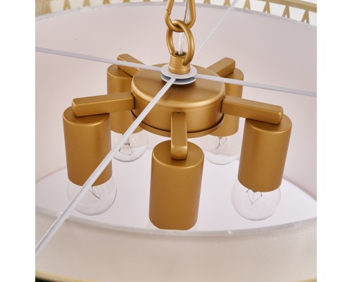 4133-5P, подвесная люстра, D500xH395/1395, 5xE27x60W