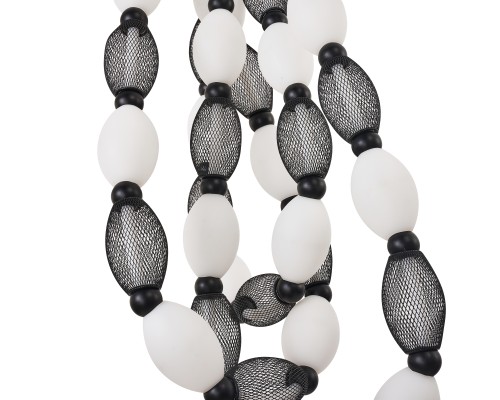 Потолочная люстра Favourite 4560-3PC Perler 3*LED*18W, 2230LM, 4000K D200*H1780/2780 + D650*H890/1775 + D1980*H820/1725мм