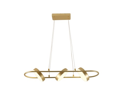 Подвесная люстра F-Promo 4677-3P Abris LED*48W, 1700LM, 3000-6000K, IP20, пульт L730*W190*H145/1200мм