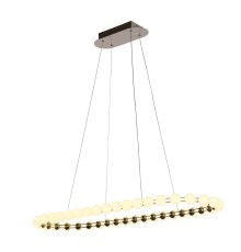 4590-10P, подвесная люстра, L1000xW390xH1585, LEDx48W, 3800LM, 4000K, included