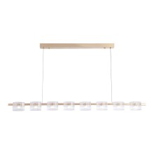 4248-8P, подвесная люстра, L1430xW70xH1300/1500, 8xLEDx5.25W, 960LM, 4000K, included