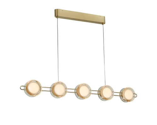 Подвесная люстра Favourite 4334-10P Yo-yo 10*LED*4W, 3200LM, 4000K L950*W64*H175/1800мм