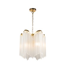 2966-5P, подвесная люстра, D505x450/1450, 5xE14x40W, excluded