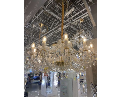 Подвесная люстра Favourite 1736-12P Simone 12*E14*40W D820*H480/1480мм