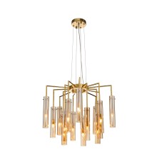 4500-15P, подвесная люстра, D555xH435/1635, 15xG9x25W, excluded