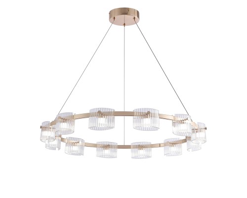 Подвесная люстра Favourite 4248-12P Ori 12*LED*5W, 1440LM, 4000K D820*H1300/1500мм