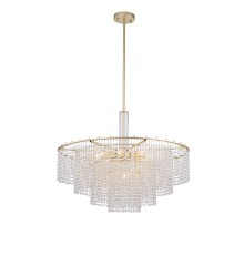 4762-9P, подвесная люстра, D700xH550/850, 9xE14x40W, excluded