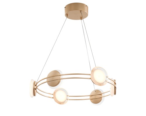 Подвесная люстра Favourite 4334-6P Yo-yo 6*LED*4W, 1920LM, 4000K D600*H175/1800мм