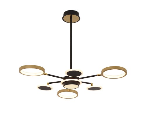 4687-7P, подвесная люстра, D840xH610, LEDx90W/45W/45W, 5980/3060/2940LM, 4000/6500/3500K, included, remote control