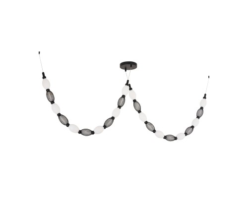 Потолочная люстра Favourite 4560-2PC Perler 2*LED*18W, 1630LM, 4000K D200*H1780/2780 + D640*H890/1775 + D1800*H820/1725мм