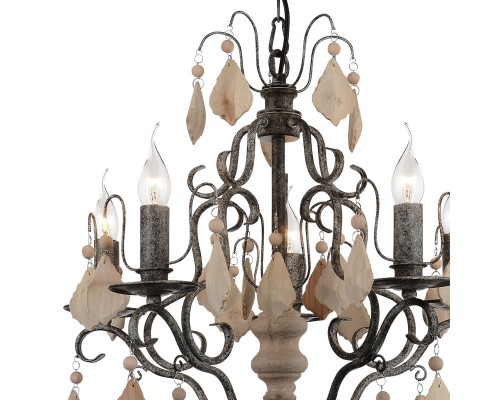 Подвесная люстра Favourite 1763-5P Albero 5*E14*40W D500*H620/1620мм