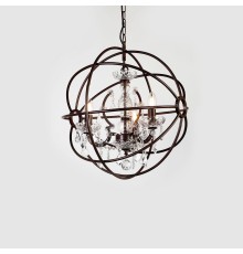 1834-3P, люстра подвесная, D520xH540/1540, 3xE14x40W, excluded