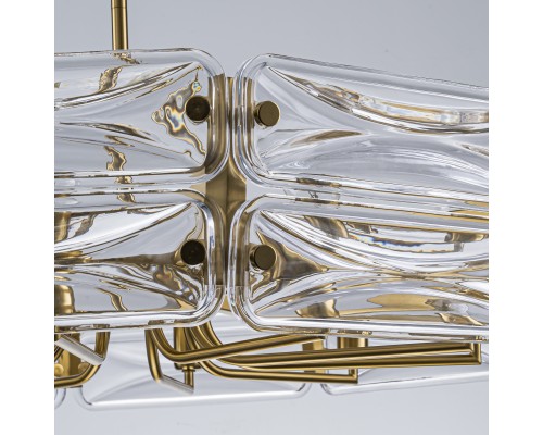 4764-10P, подвесная люстра, D830xH360/680, 10xE14x40W, excluded