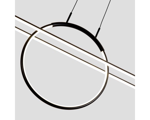 Подвесная люстра Favourite 4587-12P Spillet LED*58W, 4640LM, 4000K L1200*W115*H600/1500мм