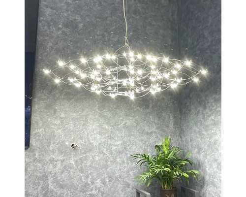 Подвесная люстра Favourite 4305-6P Thinner LED*23W, 5300LM, 3000K/4500K/6000K, remote control D585*H190/2190мм