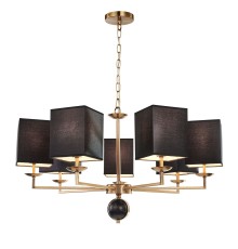 2822-7P, подвесная люстра, D790xH455/1520(H560/1625), 7xE14x40W, excluded