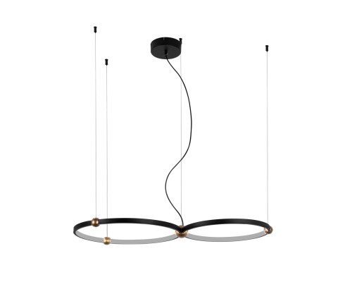 Подвесная люстра Favourite 4569-2P Tornado LED*40W, 2600LM, 4000K L920*W500*H1600мм