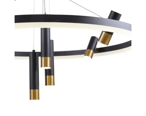 Подвесная люстра F-Promo 3097-8P Daur LED*48W + 7*LED*3W, 4690LM, 4000K D800*H600/1000мм