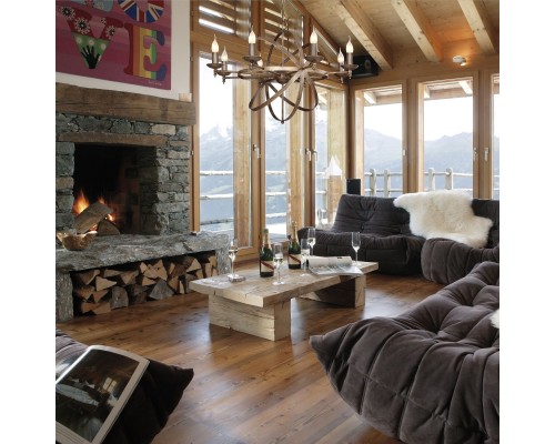 Подвесная люстра F-Promo 2166-8P Uranium 8*E14*40W D790*H570/1370мм