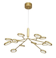 4253-12P, подвесная/потолочная люстра, D650xH320/1320, 12xLEDx3W, 3060LM, 4000K, included