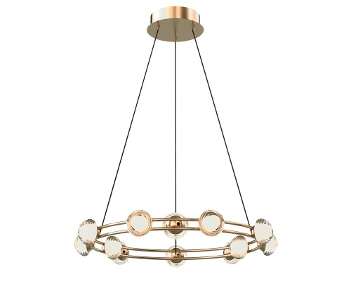 Подвесная люстра Favourite 4382-12P Rondell 12*LED*3.3W, 2800LM, 4000K, CRI>90 D550*H1880мм