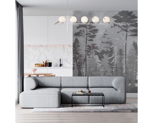 4107-5P, подвесная люстра, L1160xW150xH800/1200, 5xE27x60W