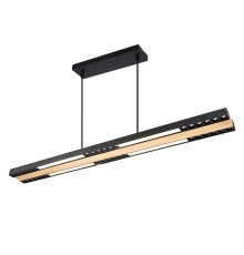 4440-4P, подвесная люстра, L900xW90xH1300/1500, LEDx24W, 2500LM, 4000K, included