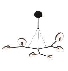 4401-6P, подвесная люстра, L1175xW1170xH1200, 6xLEDx12W, 6300LM, 3000K, IP20, included