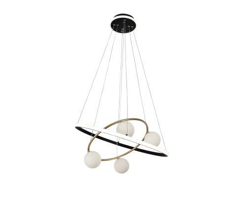 Подвесная люстра F-Promo 4184-6P Orbium 4*G9LED*10W + LED*70W + LED*20W, 4050LM, 3000-6000K, пульт D600*H150/1200мм