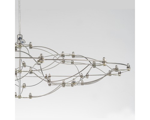 Подвесная люстра Favourite 4305-6P Thinner LED*23W, 5300LM, 3000K/4500K/6000K, remote control D585*H190/2190мм