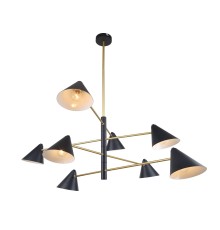 3089-8P, потолочная люстра, D1110xH600/900, 8xE14x40W, excluded