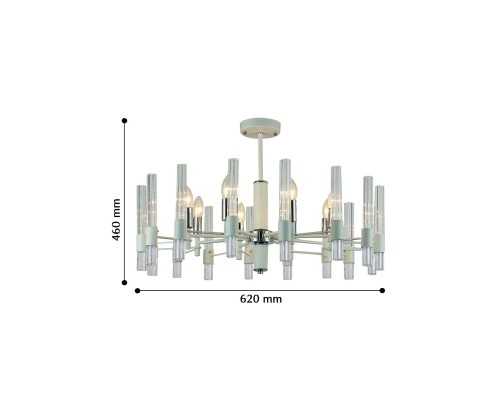 Потолочная люстра F-Promo 2539-8P Supreme 8*E14*40W D740*H460мм