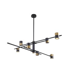 3092-8P, потолочная люстра, D1015xH460/860, 8xGU10x35W, excluded