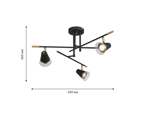 Потолочная люстра F-Promo 4618-3C Trandy 3*GU10*35W D650*H360мм