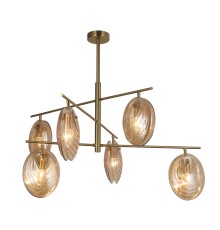 4485-6C, потолочная люстра, D900xH685, 6xE14x60W, excluded