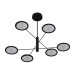 Потолочная люстра Favourite 4375-6P Imma 6*LED*9W, 3240LM, 4000K, CRI>90 D1200*H770мм