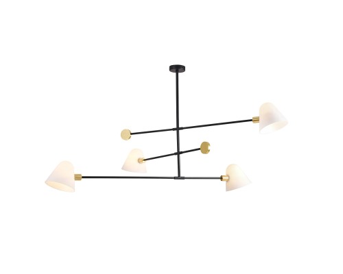 3045-4P, потолочная люстра, L1335xW850xH510/760, 4xE14x40W