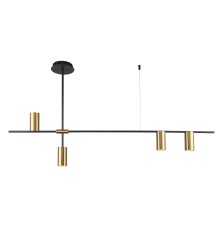 3098-4P, потолочная люстра, L1230xW140xH650, 4xGU10x35W, excluded