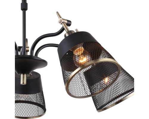 Потолочная люстра F-Promo 2197-5U Eget 5*E14*40W D660*H340/460мм