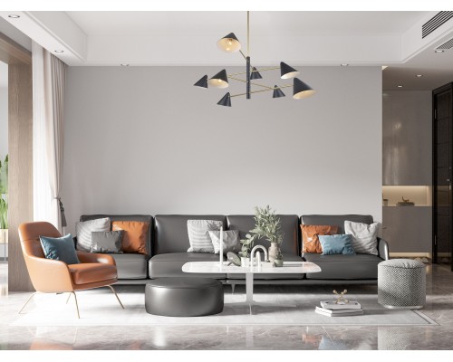 Потолочная люстра F-Promo 3089-8P Trikoniya 8*E14*40W D1110*H600/900мм