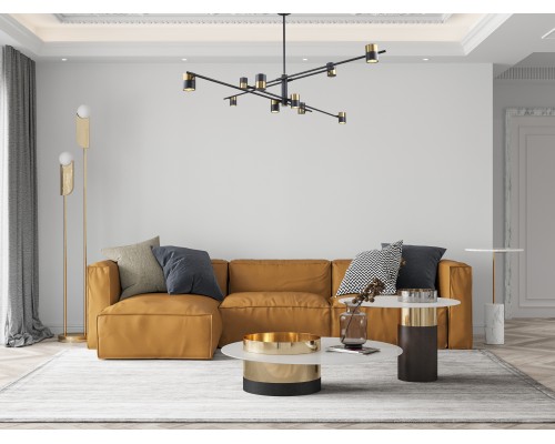 Потолочная люстра F-Promo 3092-8P Chart 8*GU10*35W D1015*H460/860мм