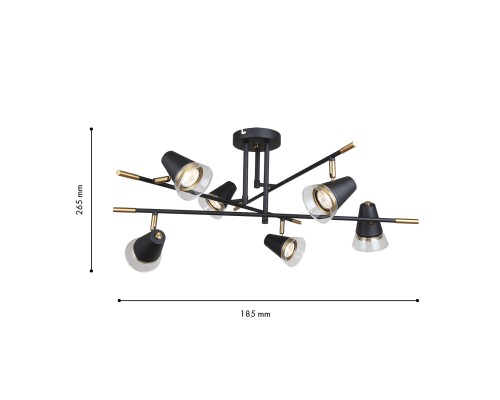 Потолочная люстра F-Promo 4618-6C Trandy 6*GU10*35W D770*H360мм