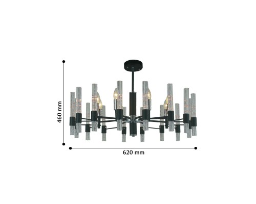 Потолочная люстра F-Promo 2490-8P Supreme 8*E14*40W D740*H460мм