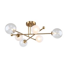 2991-6P, потолочная люстра, D750xH235, 6xG9x40W, excluded