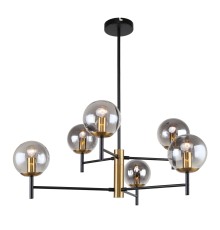 3088-6P, потолочная люстра, D780xH410/710, 6xE14x40W, excluded